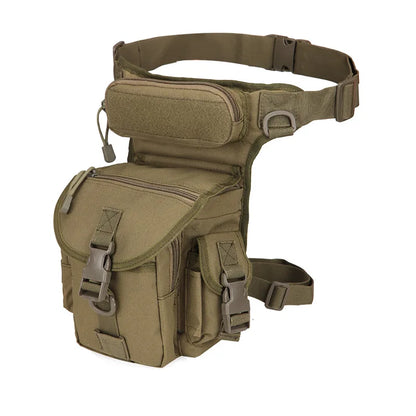 AQzxdc Tactical Leg Bag Beg Hanging Outdoor Mountaineering Fishing Cycling Leg Bag Photography Sports Leg Bag