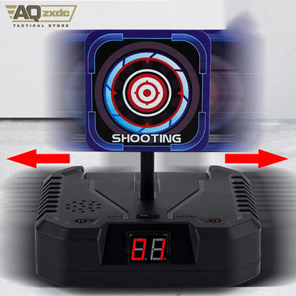 AQzxdc AirSoft Bullet Gun Gel Gun Electric Scoring Auto Reset Mobile Scoring Target Toy Gun Accessories For Shooting Target