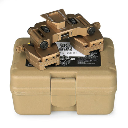 PVS14 Night vision NVG arms binocular bridge rhino mount for L4 G24 Helmet Fast mounted GZ24-0231