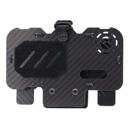 AQzxdc MOLLE Phone Holder, Plate Carrier Accessories Tactical Vest Phone Holder Phone Chest Mount for Cellphone Screen 4.7"-6.8"