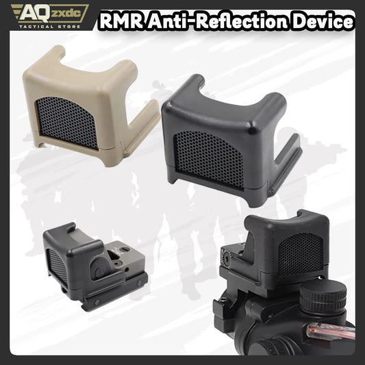 AQzxdc  Tactical Red Dot Scope Protective Mesh Cover Anti-Reflective Lens Hood Tenebraex kill Flash Anti-Reflection Device
