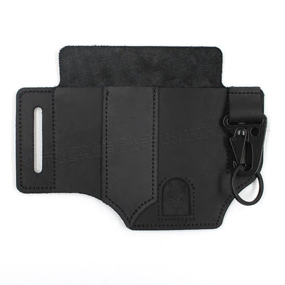 AQzxdc Outdoor Portable Convenient Compact Versatile Camping Tool Multitool Sheath With Pen Holster Tool Key Holder Flashlight