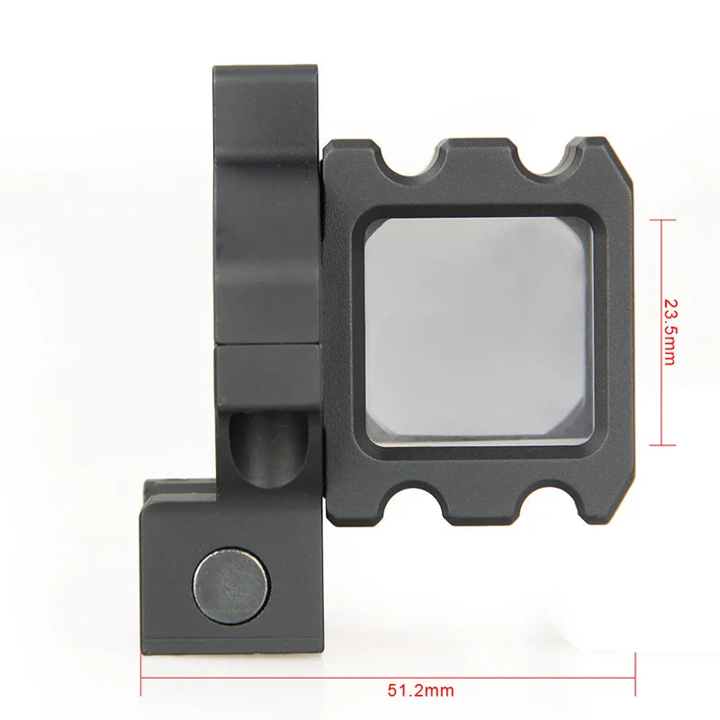 Hunting Angle Sight Full Metal Reflect Airsoft Mirror Corner Sight 360 Rotate Reddot Holographic For Wargame CQB gs1-0401