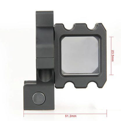 Hunting Angle Sight Full Metal Reflect Airsoft Mirror Corner Sight 360 Rotate Reddot Holographic For Wargame CQB gs1-0401