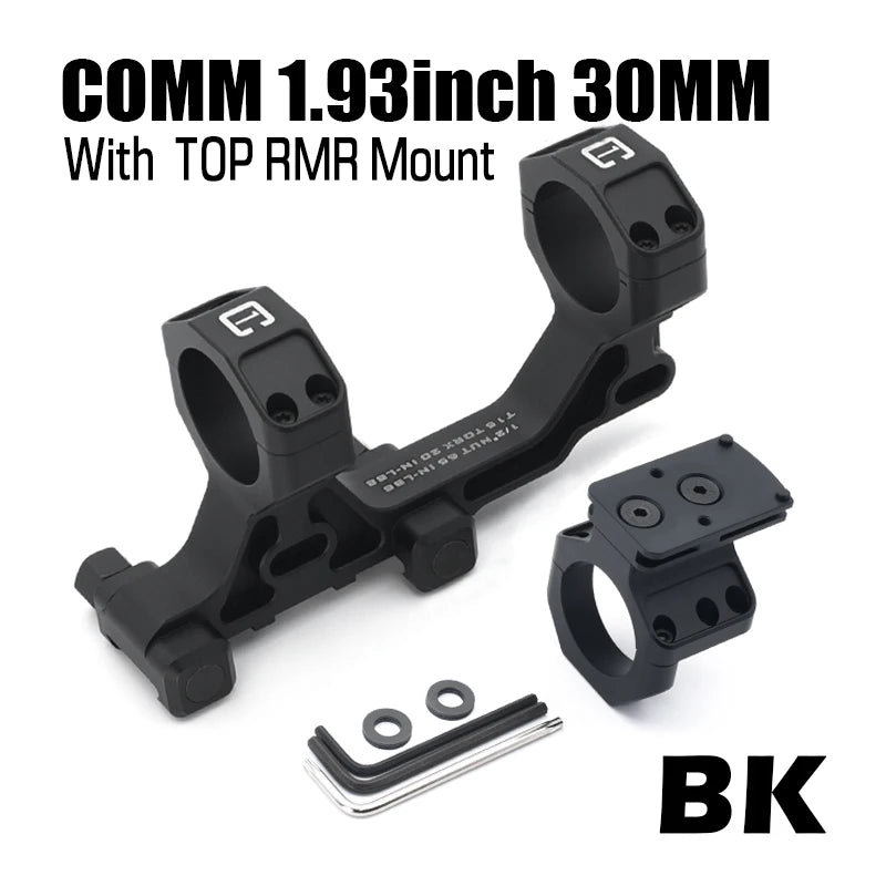 30mm Tube Airsoft Wargame Hunting Tactical C1 Modular Riflescope Mount 1.70/1.93inch with Offset Mounts