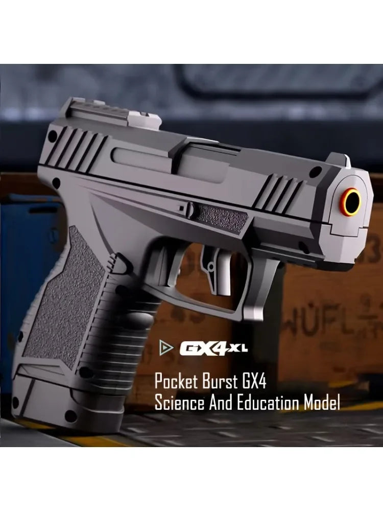 2011 Desert eagle Shell Ejecting Pistol Empty Hanging Toy Gun Sig17 Continuous Firing Soft Bullet Launcher Children Adult Gift