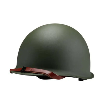 American M1 Double-Layer Steel Helmet Alloy Steel Military Fan Cos Riding Field Film and Television Special Tactical Helmet