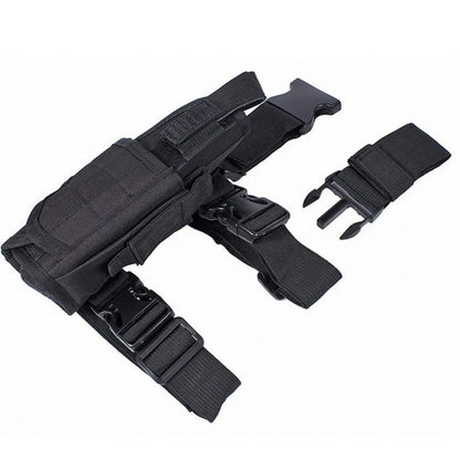 AQzxdc Drop Leg Holster Tactical Thigh Strap Holster Pistol Hip Airsoft Leg Gun Costume Harness Men Women