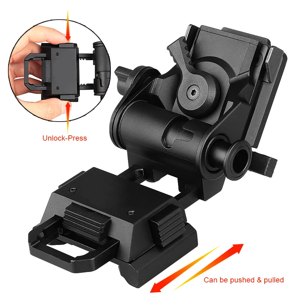 Hunting Scope accessory NVG binocular bridge goggles stent skip rhino mount NVG arms mount for L4 G24 Mounting Helmet Fast mount