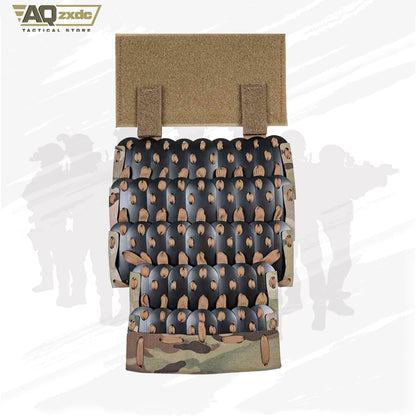 6 in 1 Tactical Gear Shoulder Armor And Crotch Protection+Skirts Wai   Tactical Vest Universal Chinese Style Shoulder Armor