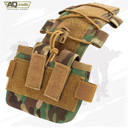 Tactical Helmet Battery Pouch Counterweight Pouch MK2 Helmet Battery Pack Balance Weight Bag for Airsoft Hunting Outdoor Sports