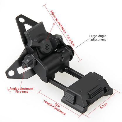 L4 G30 G70 NVG Mount with Three-Hole Bracket Lanyard For Helmet Accessories Hunting Night Vision Mount gs24-0189