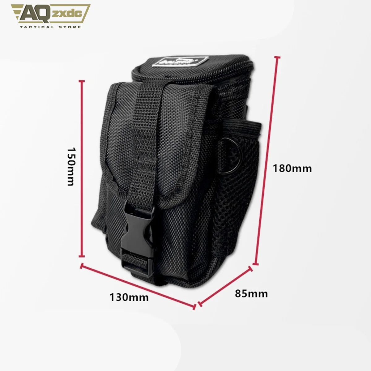 AQzxdc Multifunctional Tool Waist Bag, Mobile Phone Bag, Small Multi-Meter Waist Bag 1680D Oxford Cloth Thick Exquisite Tool Bag