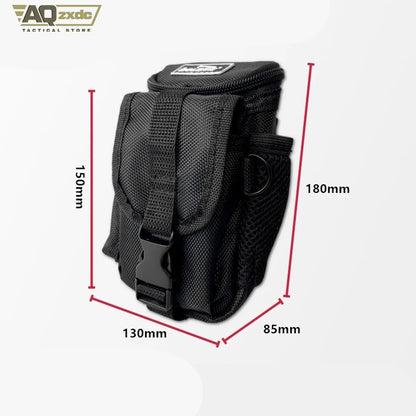 AQzxdc Multifunctional Tool Waist Bag, Mobile Phone Bag, Small Multi-Meter Waist Bag 1680D Oxford Cloth Thick Exquisite Tool Bag