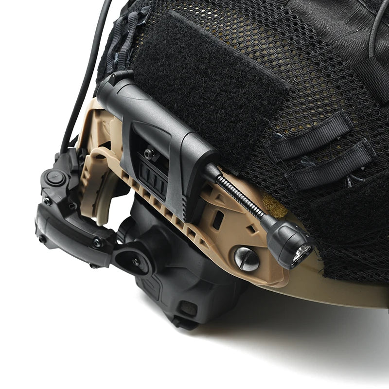 Tactical Airsoft Helmet Light Charge MPLS 4-Mode RED and White LED Helmet Lamp FAST Military Helmet Flashlight