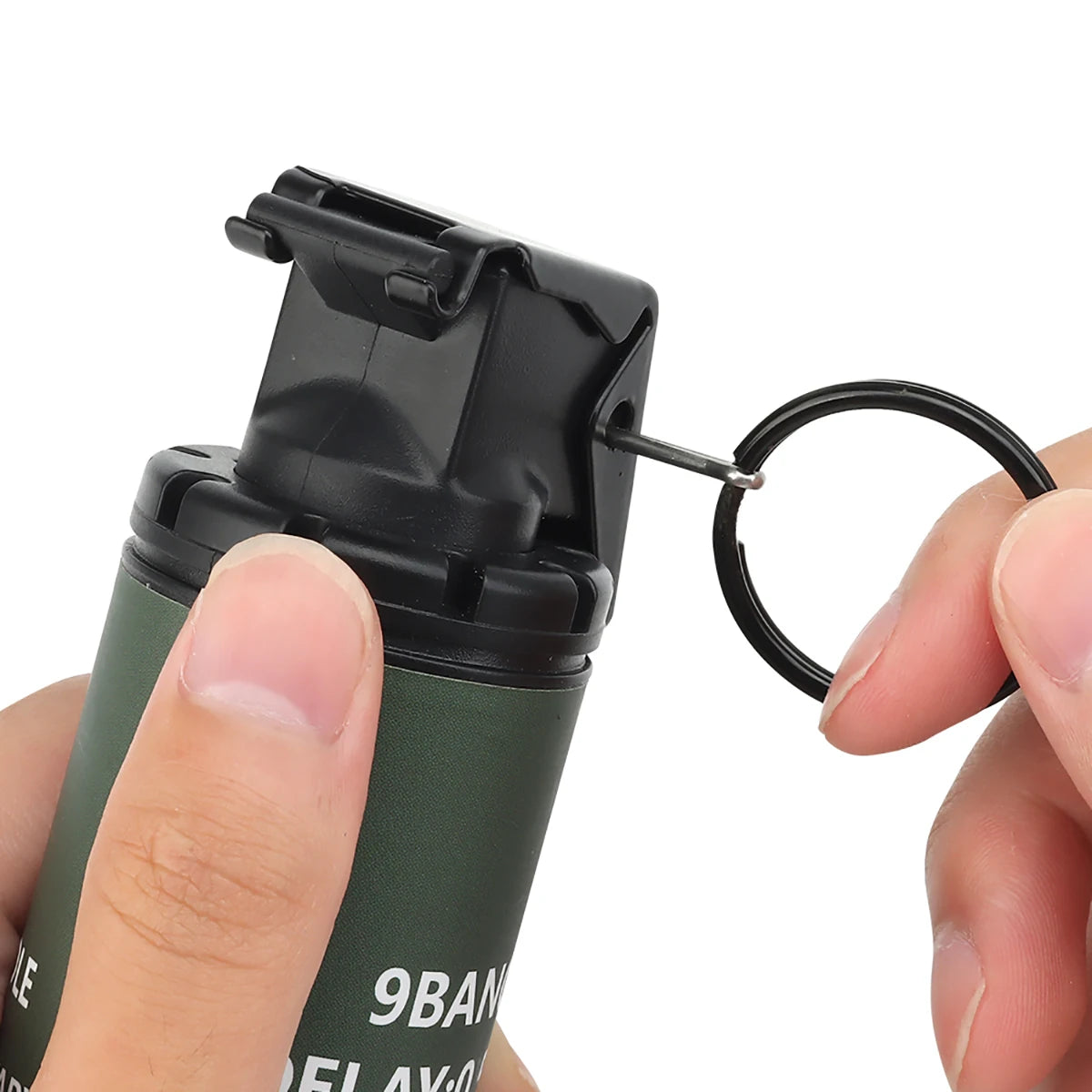 Tactical Smoke Grenade Model Fillable Small Container MOLLE System Airsoft Shooting Accessories Tactical Smoke Grenade Model