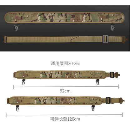 Tactical Military Belt Set with Double Mag Pouch, AR Mag Bag, Compact Medical Bag, Handcuff Bag and Tourniquet Set for airsoft
