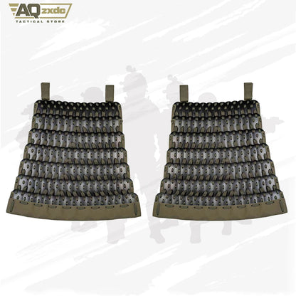 6 in 1 Tactical Gear Shoulder Armor And Crotch Protection+Skirts Wai   Tactical Vest Universal Chinese Style Shoulder Armor