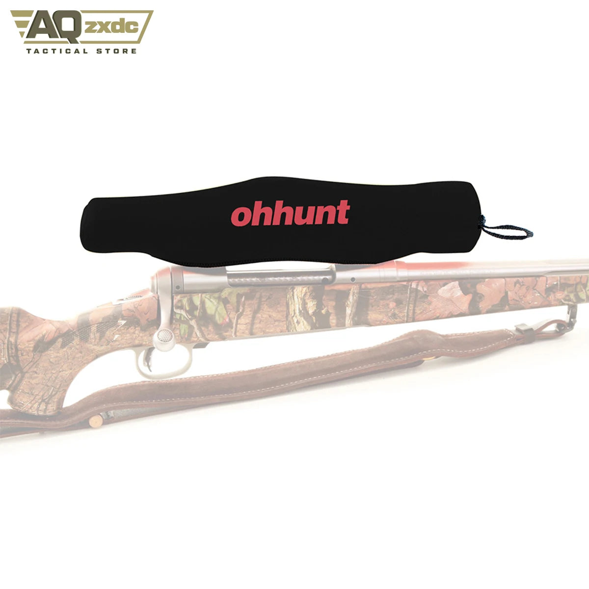 AQzxdc Scope Cover 4 Types Neoprene Waterproof Protector Simple Durable Elastic Tactical Riflescope Cover Accessories