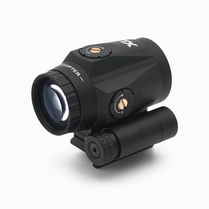 Holy Warrior HWO 3X Magnifier with Flip Mount TX 3X Scope for Hunting Airsoft Rifles