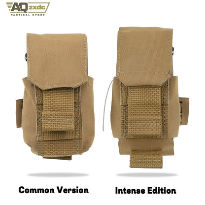 AQzxdc AG-45 Compact Quick-Draw Throwable Bag - Tactical Quick-Draw Bag Elastic Strap Compatible with Grenade of Different Sizes