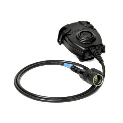 PELTO Push-To-Talk (PTT) Adapter Military Radios with 6-PIN MIL-C-55116 Connector, FL5601-02 1 EA/Case