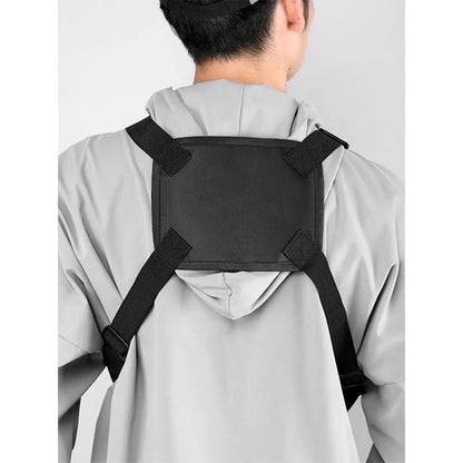 AQzxdc Outdoor Radio Chest Harness Chest Front Pack Pouch Holster Vest Rig for Two Way Radio Walkie Talkie
