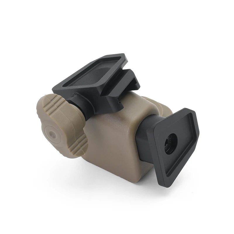 SOTAC Tactical Helmet Dual Dovetail Adapter for PVS-14 Goggle NVG J-Arm Replacement Durable Anti-Wobble