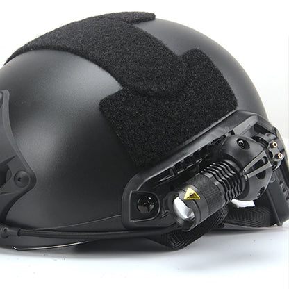 Single Clamp Rail Adaptor, Tactical Flashlight Accessories, Attaches to FAST/ACH/MICH Street Helmets, Fits 20-33MM Torches