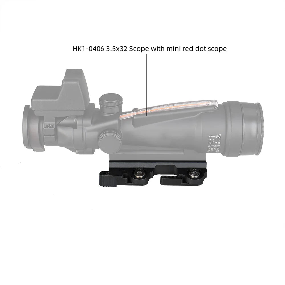 2pcs Free shipping Quick release scope Mount Optic scope Plate Base Mount Mounting Platform for  scope gz240234