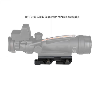 2pcs Free shipping Quick release scope Mount Optic scope Plate Base Mount Mounting Platform for  scope gz240234