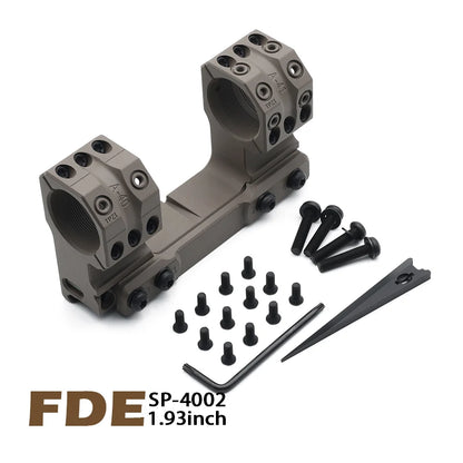 New SP-3002 Solid 0MIL 0MOA 30mm Tube Riflescope 38mm Height 1.5inch Mount with Surfaces for Red Dot Sight Accessories