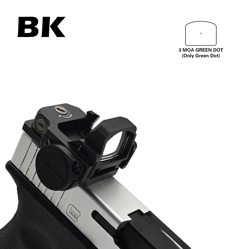 Tactical Vism Metal Flipdot Pro Flip Up Red Dot Scope Reflex Optic Sight for Airsoft Glock 17 Taurus G2C PT111 1913 Mount