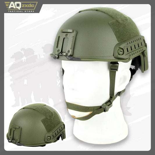 Military Special TOR Lightweight Tactical Helmet LSHZ-1+ FAST SSO Helmet, Tactical Fast High Cut Helmet NVG Dried Cuttlefish