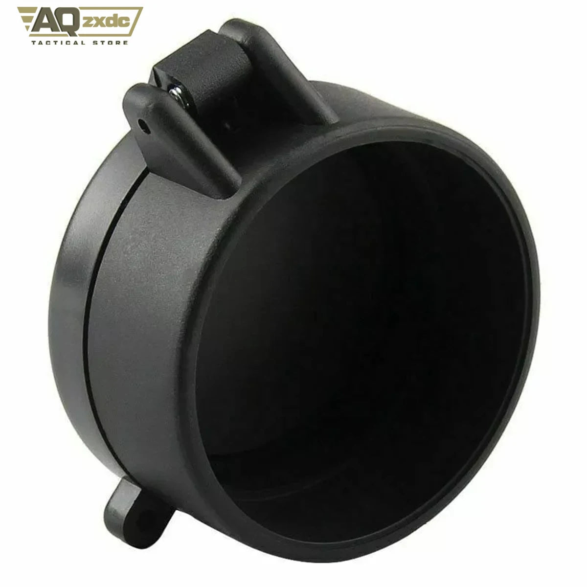 AQzxdc Flip Caps Tactical Lens Cover Flip Caps Eyepiece Flip-Up Protector Cover Outdoor Hunting for Rifle Scope Lens Cover