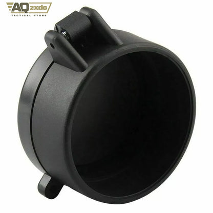 AQzxdc Flip Caps Tactical Lens Cover Flip Caps Eyepiece Flip-Up Protector Cover Outdoor Hunting for Rifle Scope Lens Cover