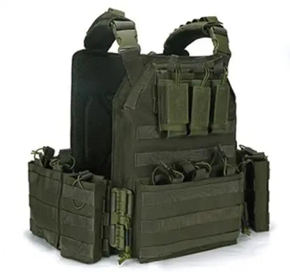 Tactacal Quick Release Camouflage Vest Tactical 1000D Outdoor Shooting Combat Tactical Armor Vest for Airsoft Paintball CS Game
