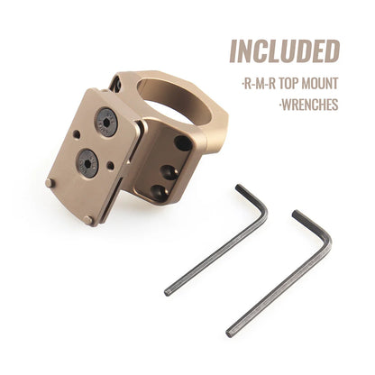 Hunting Mount accessories 30mm Rifle Scope Aluminum Mount 6063 Hunting Red Dot Sight Base DE BK gs24-0272