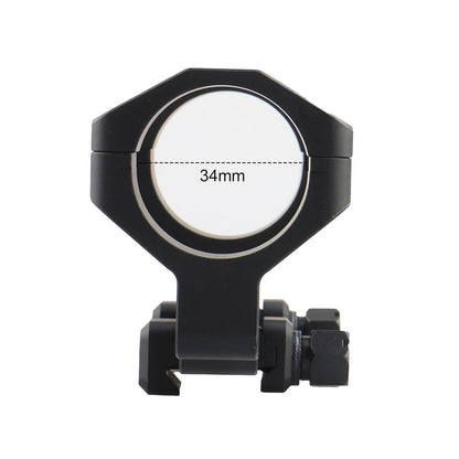 PPT Mounts Airsoft Metal 1.7" Height Cantilever 34MM 30MM Scope Mount Fits 21.2MM Picatinny Rail Rifle Scope Base gs24-0268