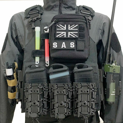 AQzxdc Airsoft Call of Duty 19 Night Raid Ghost Cosplay Full Set of Equipment Ghost Tactical Mask Tactical Vest & Hemlet Set