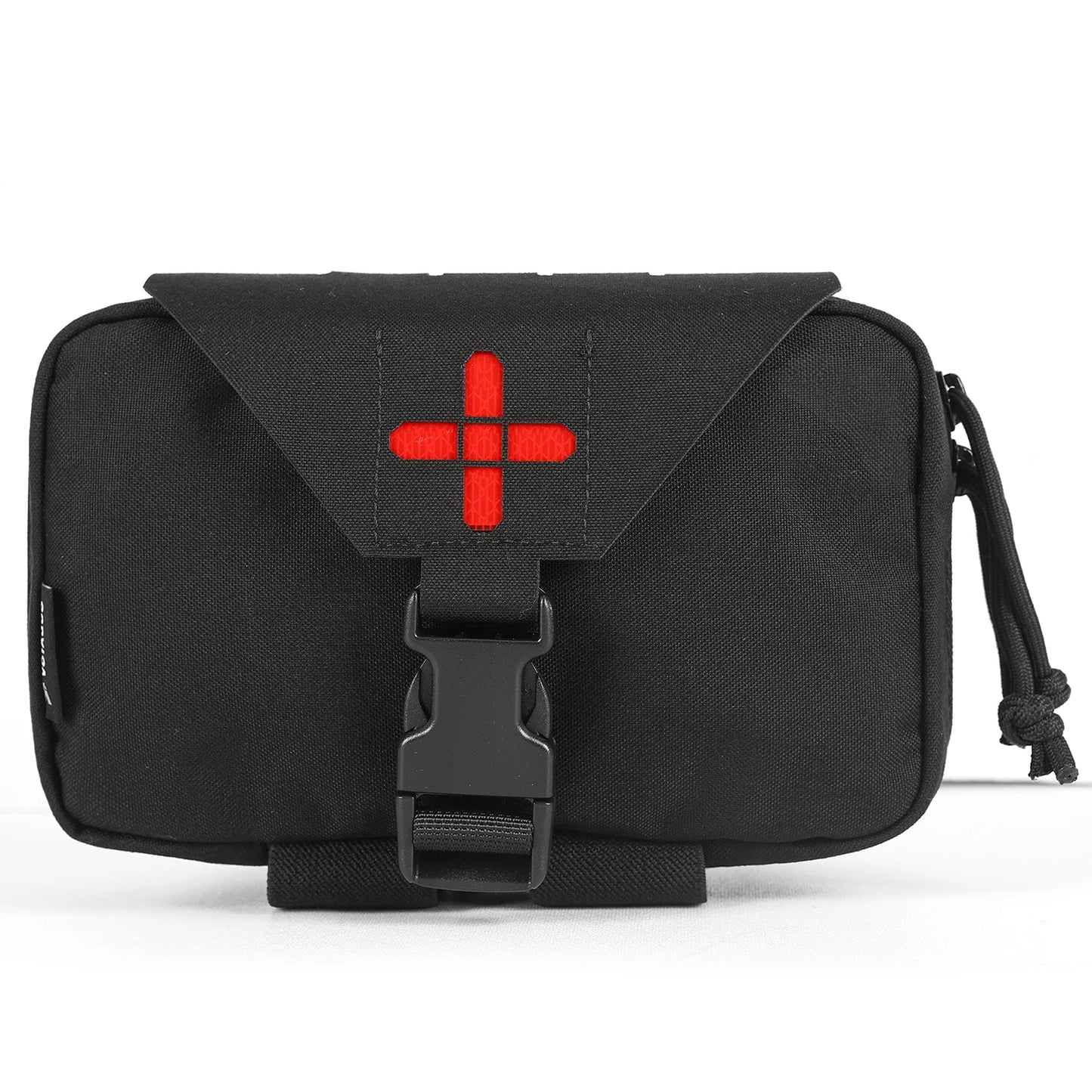 First Aid Pouch for Outdoor Emergency Survival, Rip Away Medical Molle Belt Pouch Handle Bag, Tactical Attachments Trauma Bag