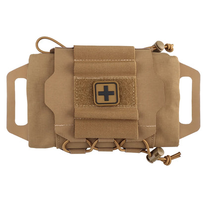 AQzxdc IFAK Tactical First-aid Kit Pouch MOLLE Rapid Deployment Survival Outdoor Hunting Vest Belt Emergency Bag Medical Pack