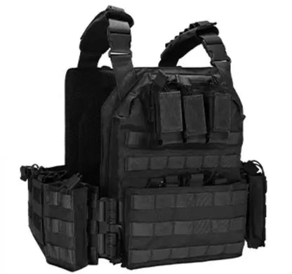 Tactacal Quick Release Camouflage Vest Tactical 1000D Outdoor Shooting Combat Tactical Armor Vest for Airsoft Paintball CS Game