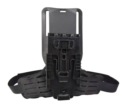 AQzxdc Drop Leg Adapter Mid-Low Ride Holster Adapter Universal Belt Loop Receiver Mounts with Molle Strap Leg Shroud