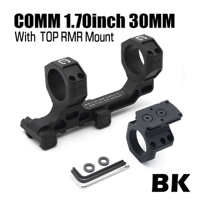 30mm Tube Airsoft Wargame Hunting Tactical C1 Modular Riflescope Mount 1.70/1.93inch with Offset Mounts
