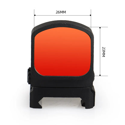 PPT 1x 3MOA Red Dot Sight Reflex Riflescope Hunting Scope With Mount Rail Co-Witness Holographic AR15 gs2-0139