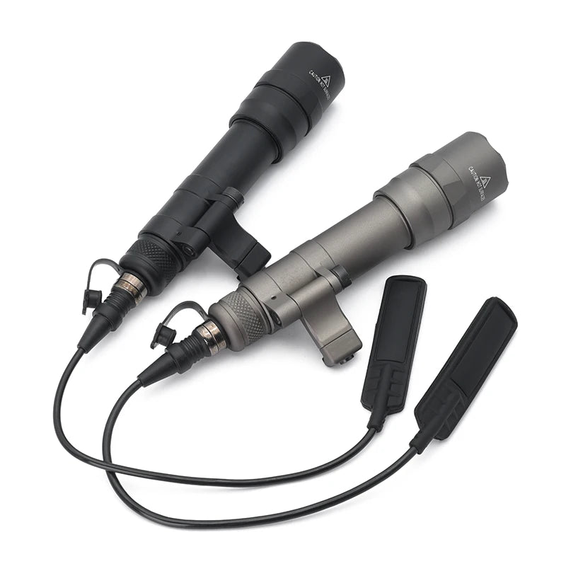 Tactical Airsoft SF M640 M640DF M340V Light Outdoor Rifle Flashlight Light LED Lanterna Fit 20mm Rail