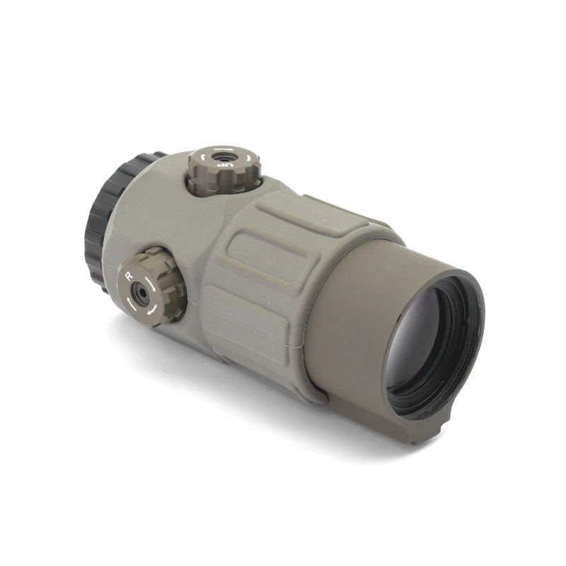 G45 Magnifier Sight 5X with Switch to Side Quick Detach QD Mount for Hunting and Airsoft Rifle with Original Markings