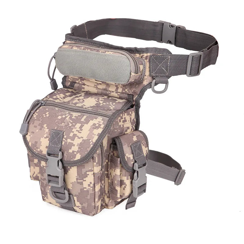 AQzxdc Tactical Leg Bag Beg Hanging Outdoor Mountaineering Fishing Cycling Leg Bag Photography Sports Leg Bag