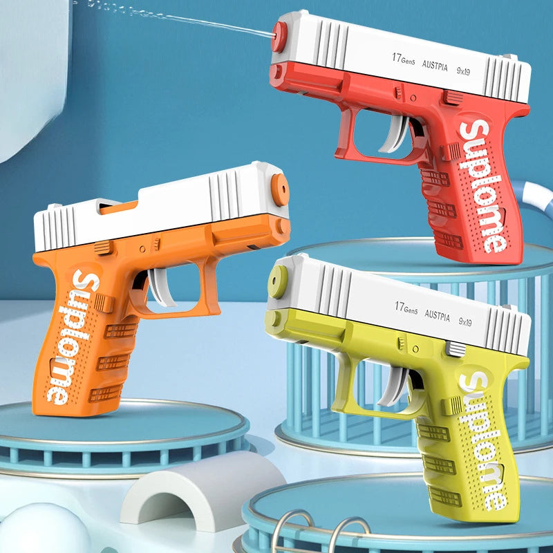 2025 Continuous Firing Water Gun Manual Small ZP5 Revolver Pistol Summer Outdoor Beach Poor Toy Mini Water Gun for Kids